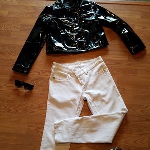 Philosophy Jacket Black Patent